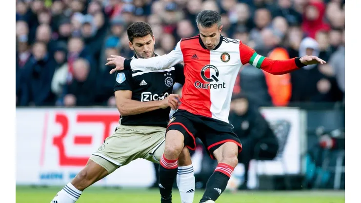 Magallán no tuvo un buen partido con el Ajax