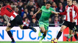 Foto de Lainez ante el Bilbao.