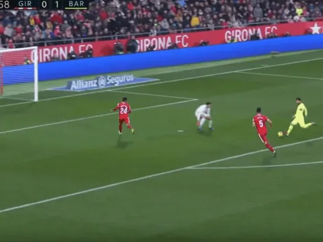 Ah bueno: Messi la picó como solo él sabe y metió un golazo para el Barcelona