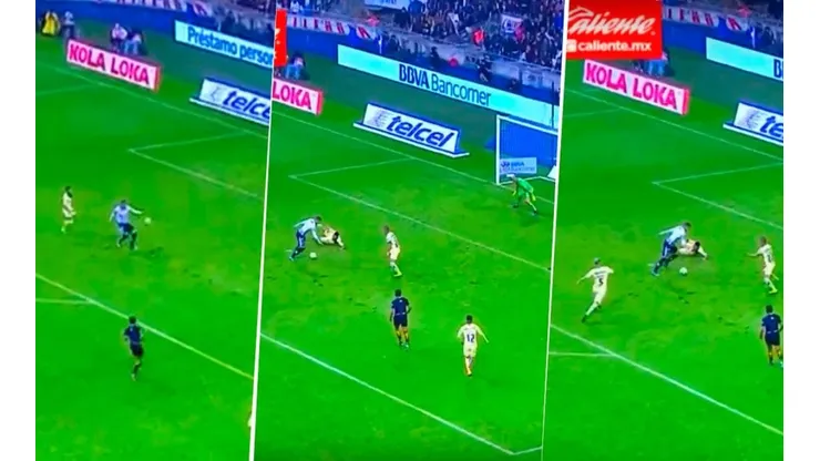 La secuencia del gol de Funes Mori.