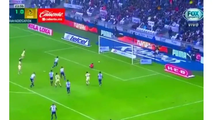 Grave error de Barovero en el gol del América.