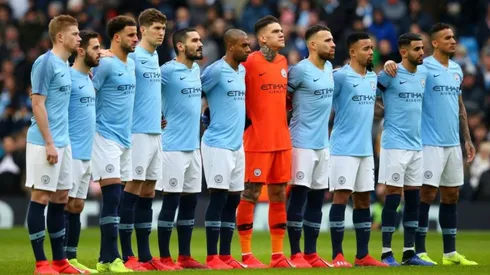 Silencio en el Etihad Stadium.