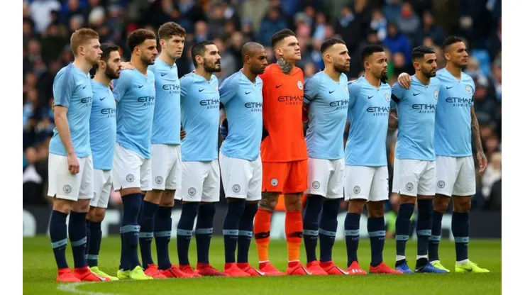 Silencio en el Etihad Stadium.