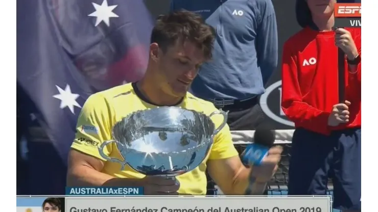 Tenis: Argentina gritó campeón en el Australian Open