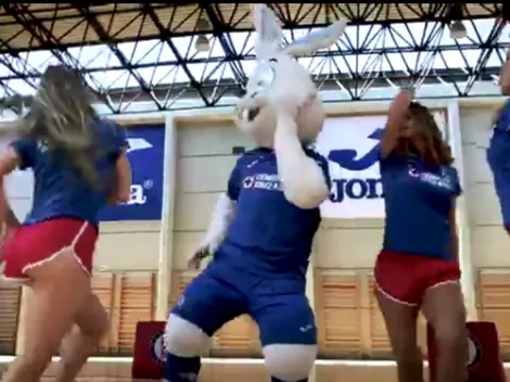 Las porristas del Cruz Azul le respondieron a las de Xolos con otro hermoso baile
