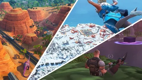 Así evolucionó el mapa de Fortnite a lo largo del tiempo