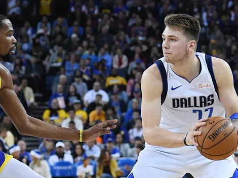 Luka Doncic entrenó en secreto con Stephen Curry