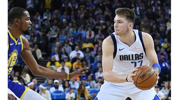 Luka Doncic entrenó en secreto con Stephen Curry