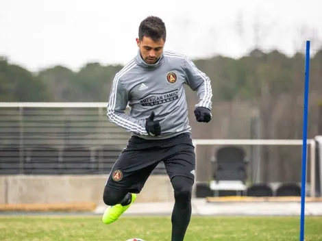 El loco de la MLS: El Pity Martínez ya entrena con el Atlanta United