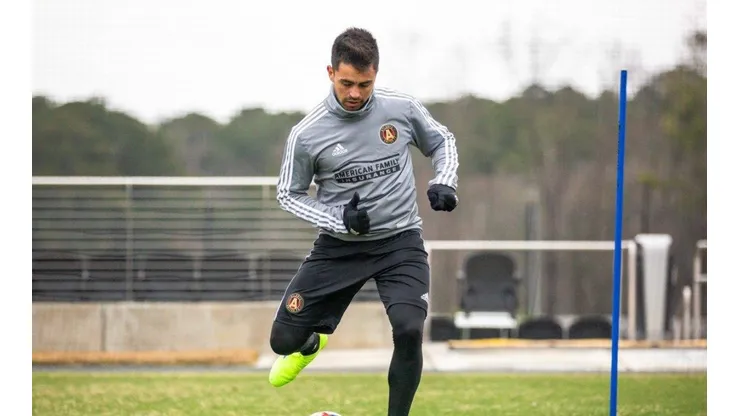 El loco de la MLS: El Pity Martínez ya entrena con el Atlanta United