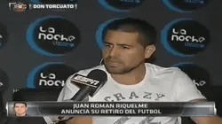 A cuatro años del día que Riquelme lloró y anunció que dejaba el fútbol