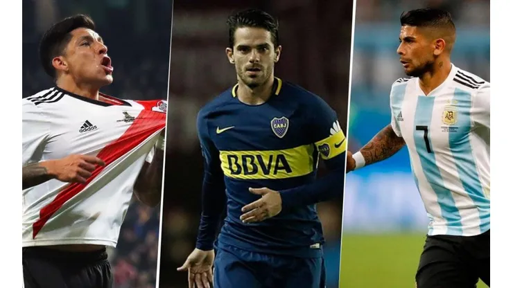 Banega, Gago y Enzo Pérez en un ranking poco agradable.