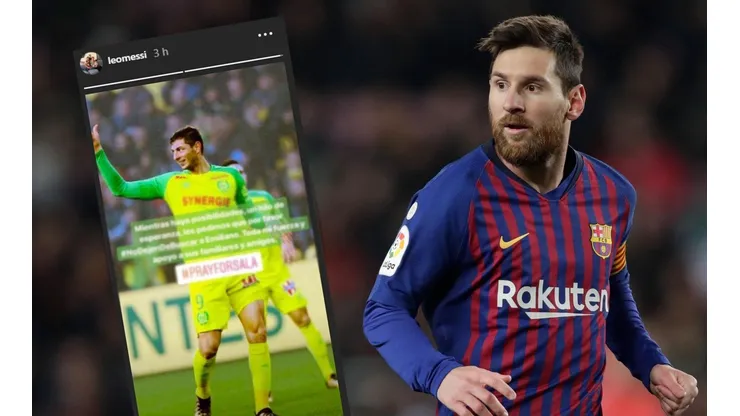 Primero fue Maradona, ahora Messi: La Pulga pidió que sigan con la búsqueda de Emiliano Sala