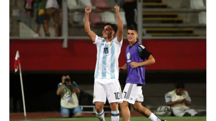 'Gonchi' y un gol que vale oro.