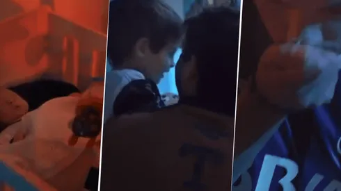 Foto de los hinchas de Talleres.