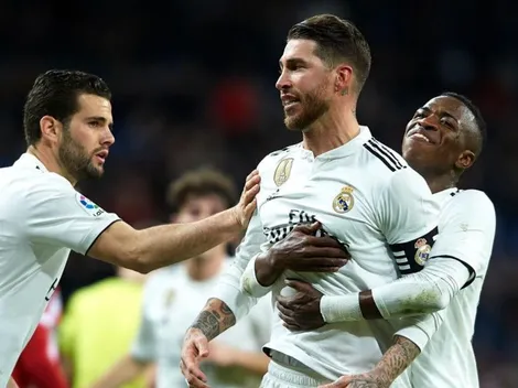 Ramos Madrid: doblete del capitán para poner un pie en semifinales