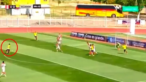 La joya Rezabala metió un nuevo golazo para que Ecuador abra el marcador ante Perú
