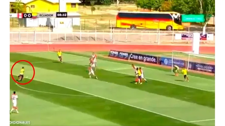 La joya Rezabala metió un nuevo golazo para que Ecuador abra el marcador ante Perú