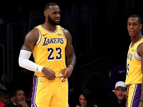Rajon Rondo asegura que LeBron James llevará a los Lakers a los playoffs