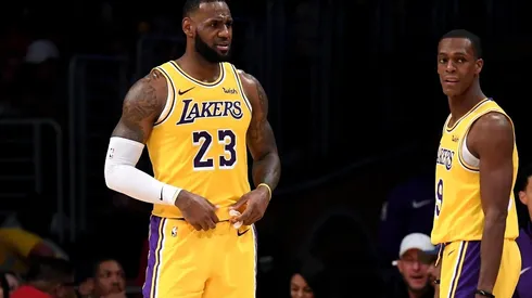 Rajon Rondo asegura que LeBron James llevará a los Lakers a los playoffs