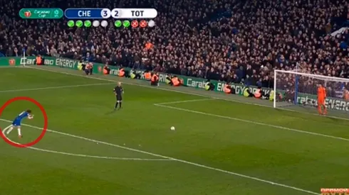 David Luiz pateó un penal rarísimo que metió al Chelsea en la final