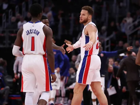 Reggie Jackson interrume a Blake Griffin mientras se queja de sus compañeros