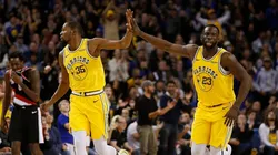 ¡Paz en los Warriors! Kevin Durant y Draymond Green se reconcilian