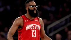 Épico troleo de Harden a la afición de los Knicks