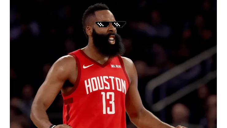 Épico troleo de Harden a la afición de los Knicks