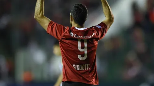 Foto de Emmanuel Gigliotti, exjugador de Independiente.