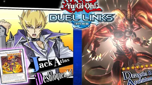 ¡Jack Atlas desbloqueable en Yu-Gi-Oh! Duel Links!