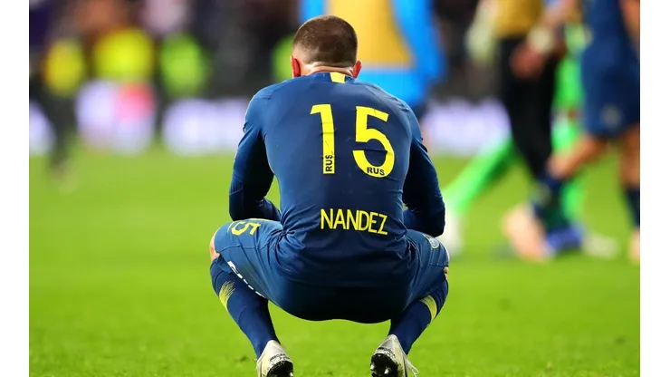 Foto de Nandez, jugador de Boca.