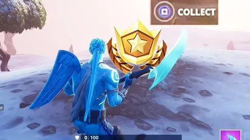 Fortnite - Busca entre una trampilla misteriosa, una enorme señora de roca y una plataforma precaria