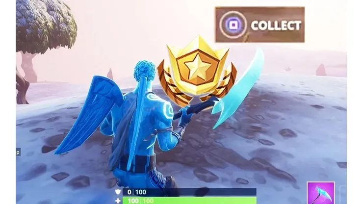 Fortnite - Busca entre una trampilla misteriosa, una enorme señora de roca y una plataforma precaria