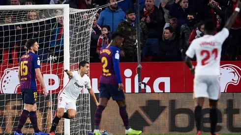 Ben Yedder, el verdugo del Barcelona.