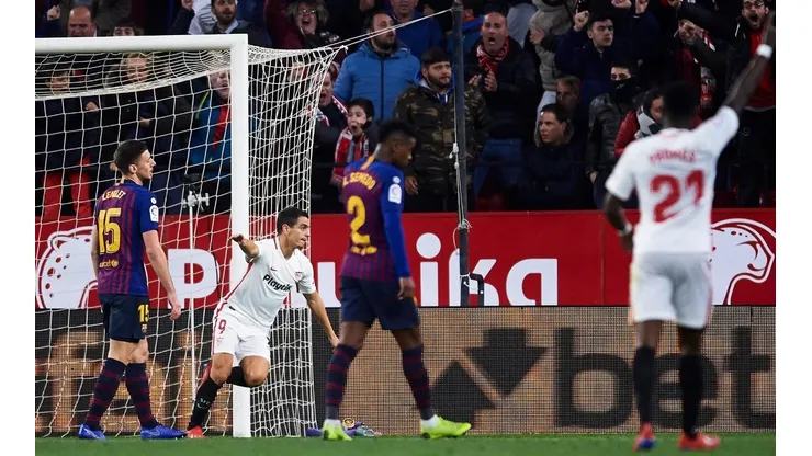 Ben Yedder, el verdugo del Barcelona.