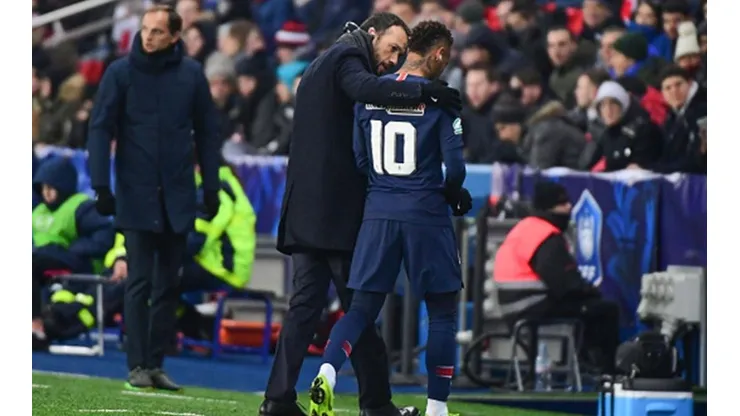 PSG confirmó una grave lesión de Neymar