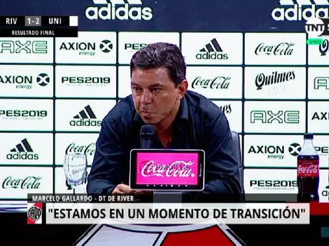 Gallardo asusta a River: "Me quedé sin energías después de la final"