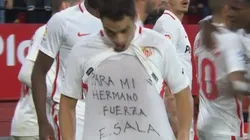 La dedicatoria a Sala.