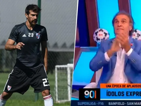 Por si faltaba un palazo, Ruggeri se lo pegó a Ponzio