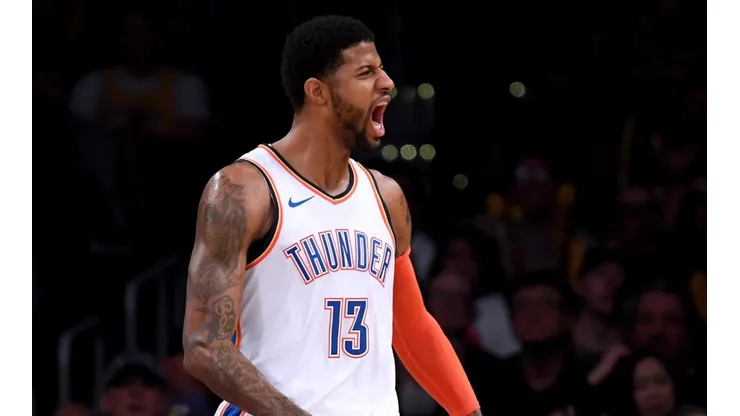 Paul George, alero estrella del Oklahoma City Thunder