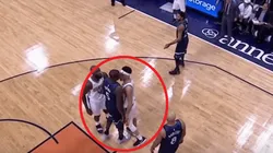 Devin Booker y Gorgui Dieng se retan a pelear en el camerino