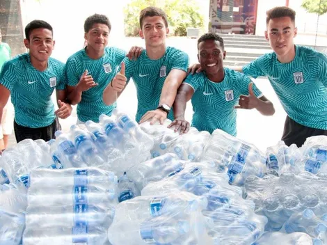 Gesto a imitar: Alianza Lima se solidarizó con los damnificados de San Juan de Lurigancho