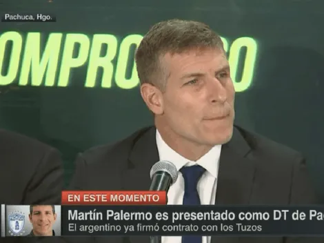 Martín Palermo se refirió a la posibilidad de sumar al Chaco Giménez a su CT en Pachuca