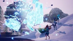 Destruye Fragmentos de Hielo en el evento Tormenta de Hielo en Fortnite
