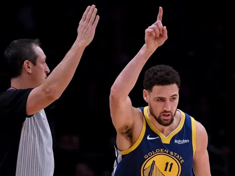Récord NBA: Klay Thompson supera a LeBron James y encesta 10 triples seguidos