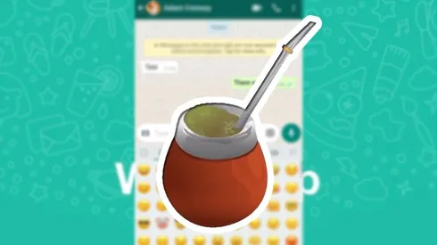 El Emoji del Mate llega a WhatsApp y Facebook en 2019