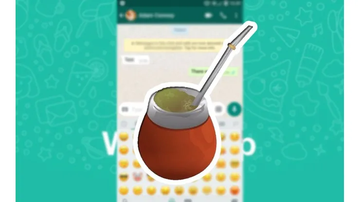 El Emoji del Mate llega a WhatsApp y Facebook en 2019