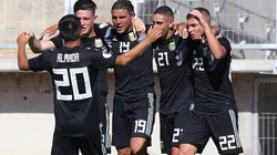 Argentina vs Ecuador por el Sudamericano sub 20.