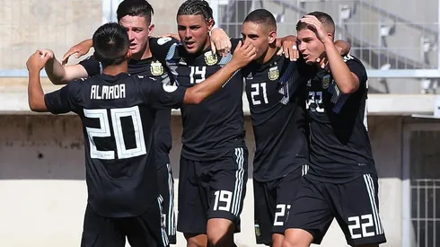 Argentina vs Ecuador por el Sudamericano sub 20.